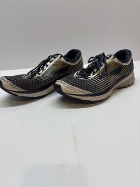 Brooks Ghost 10 Men’s Running Shoes Size 11 D Navy Gold Athletic Sneakers